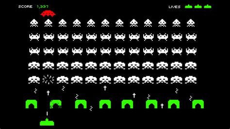 first space invaders tournament video