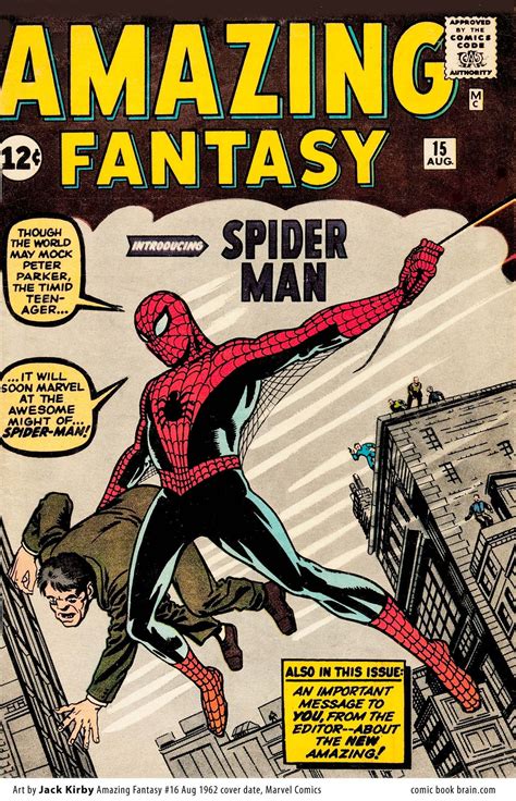 First Spiderman Comic Book