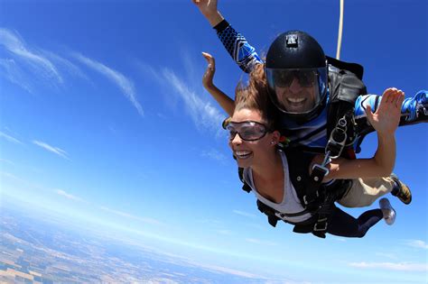 first time skydiving