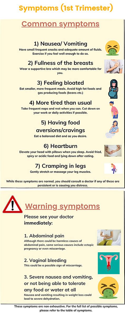 Early Signs: Common First Trimester Symptoms to Watch For