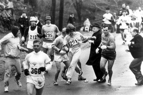 first woman to run boston marathon 1967