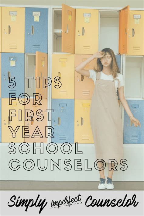 First Year School Counselor Tips
