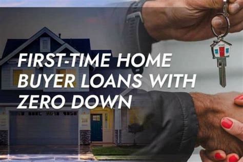 first-time home buyer loans with bad credit and zero down