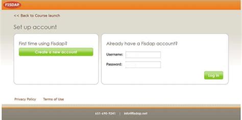 fisdap login