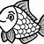 fish printable coloring pages