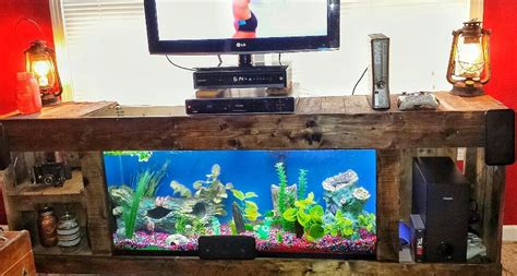 Fish Tank Entertainment Center: A Unique And Captivating Addition To Your Home