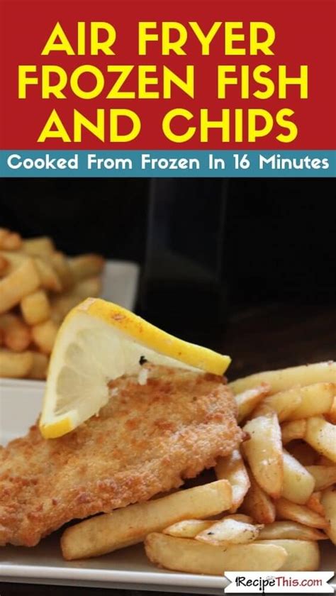 Fish And Chips From Frozen Cod
