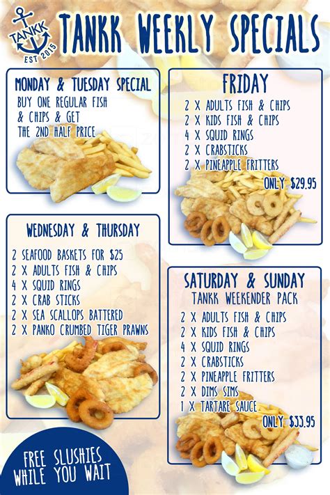 fish and chips menu and prices