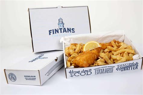 fish and chips takeaway box