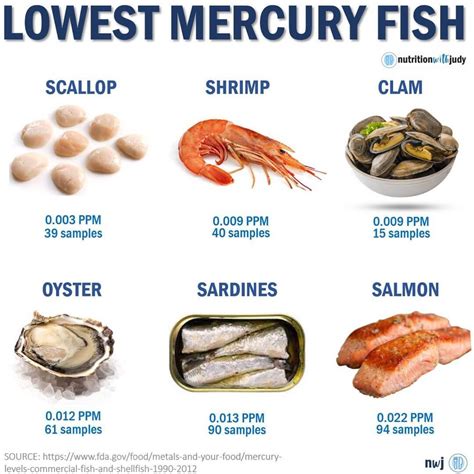Fish And Shellfish That Are Low In Mercury