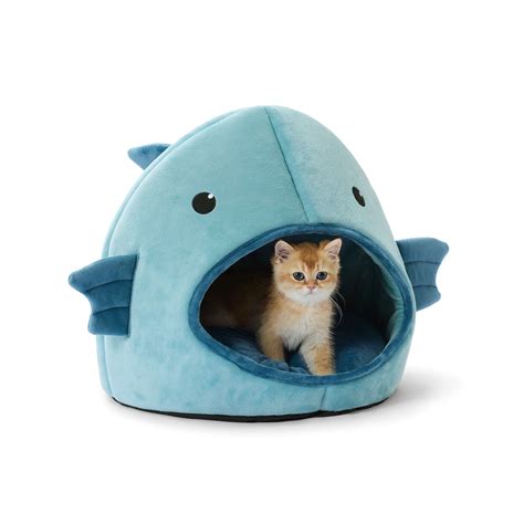 Fish Bed House Cat
