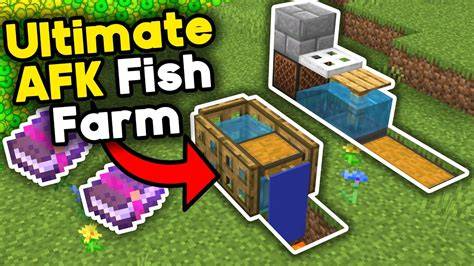 Minecraft 1.17 AFK Fish Farm Tutorial YouTube