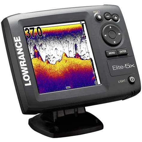 fish finder frequency display gps