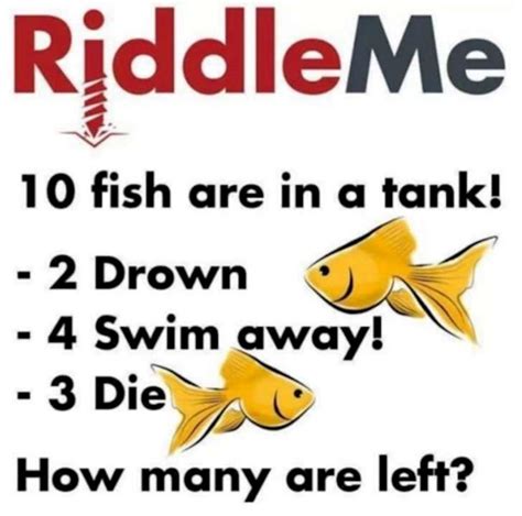 fish in a tank riddle