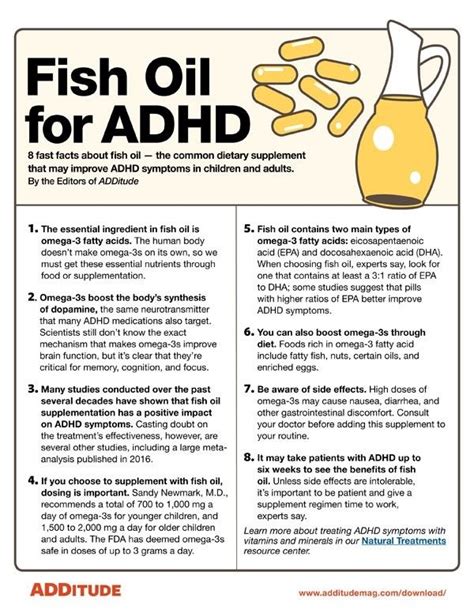 Fish Oil and ADHD