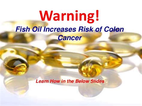 fish oil and cancer risk