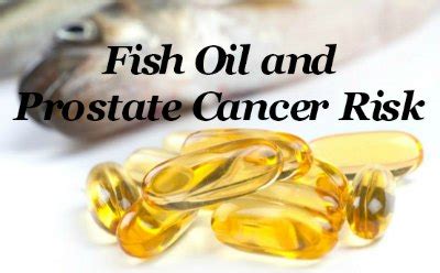 fish oil and prostate cancer risk