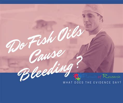 fish oil bleeding risk
