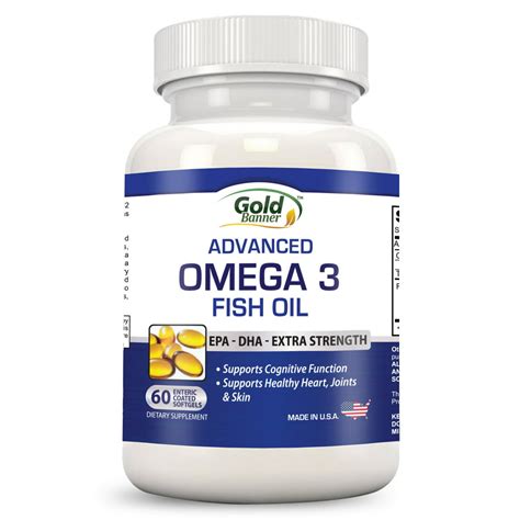 fish oil omega 3 dosage