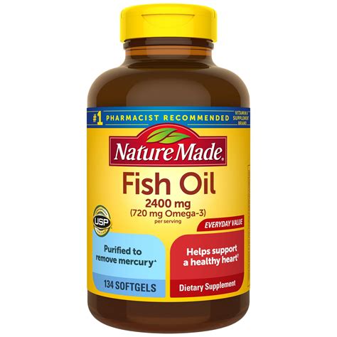 fish oil supplement dosage