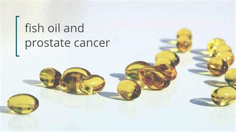 fish oil supplements prostate cancer