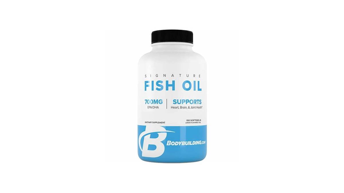 fish oils bodybuilding