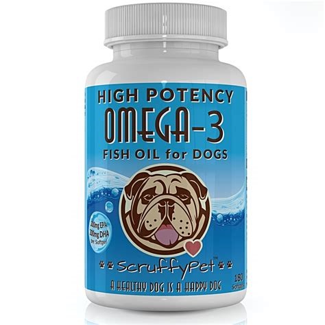 Fish oils for dogs