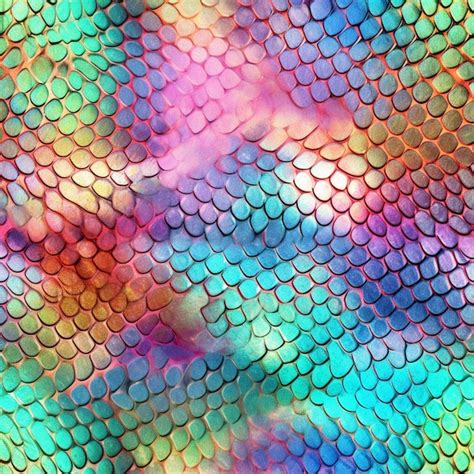 Fish Scale Pattern Fabric