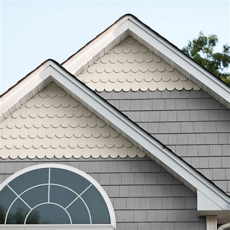 Fish Scale Pattern Siding