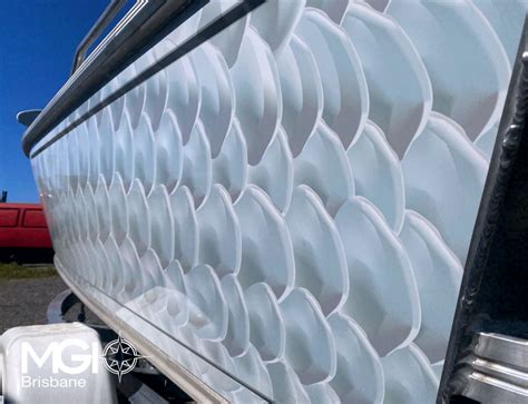 Fish Scale Vinyl Wrap