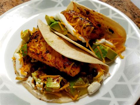 fish tacos with walleye