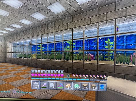 fish tank ideas minecraft