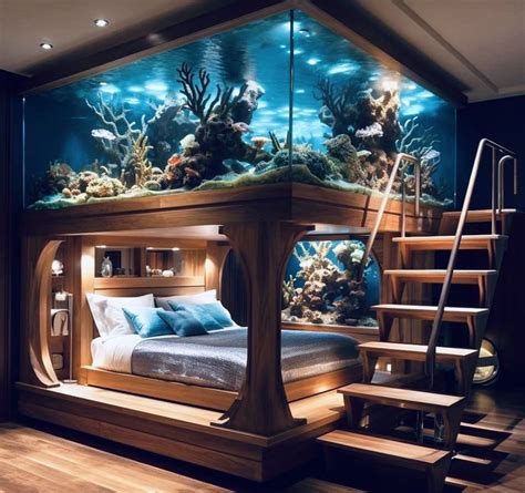 FishTankoverBedIdeas675x478 7 Design Ideas for Teens