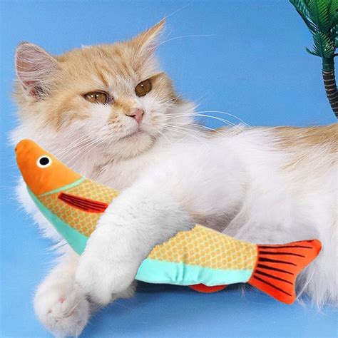 Fish Toys Catnip