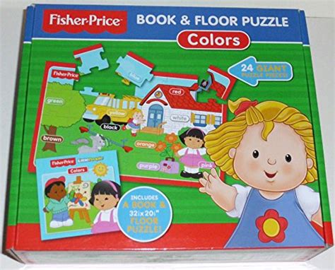 fisher price floor puzzle and book