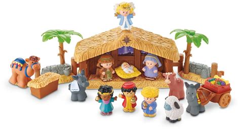 fisher price little people deluxe nativity