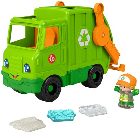 fisher price little people trash truck