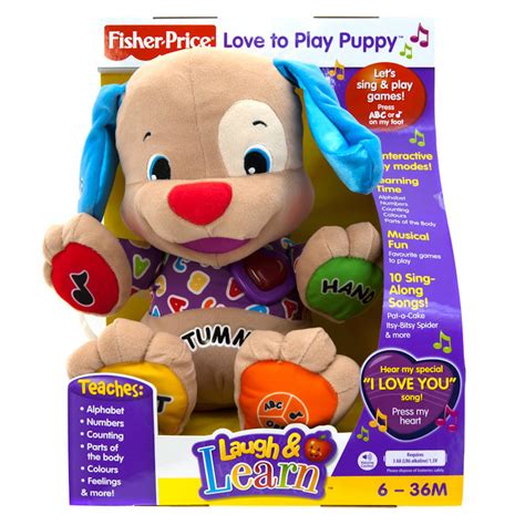 fisher price love to play puppy
