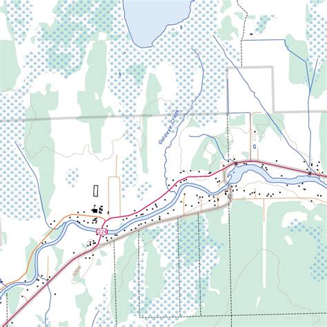 Fisher River Manitoba Map