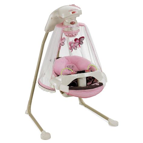 fisher-price butterfly cradle baby swing