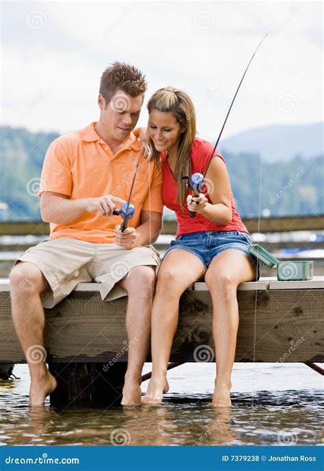 Fishing couple