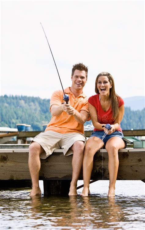 fishing couple