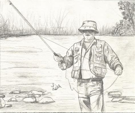 Fishing Drawings