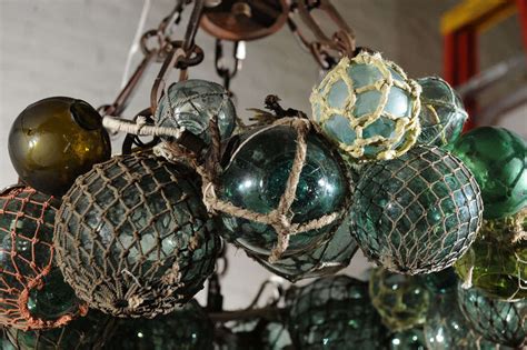 Fishing Float Chandelier