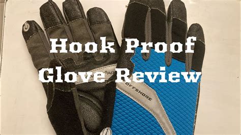 fishing gloves hook proof