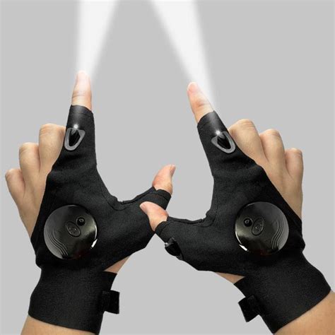 Fishing Gloves With Led Lights