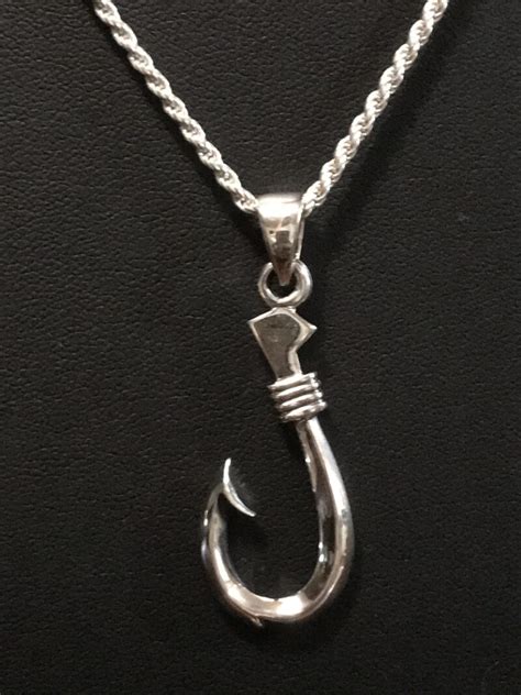 Fishing Hook Necklace