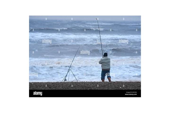 Fishing in stormy weather