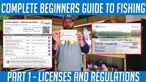 fishing license types