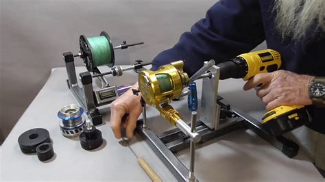 Fishing Line Spooling Machine Diy